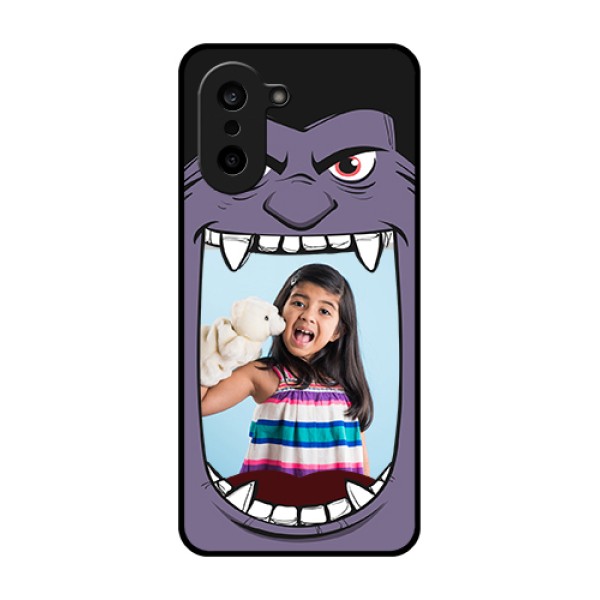 OnePlus Nord CE 5 5G Custom Glass Phone Case - Angry Monster Design