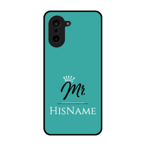 OnePlus Nord CE 5 5G Custom Glass Phone Case - Mr With Name Design