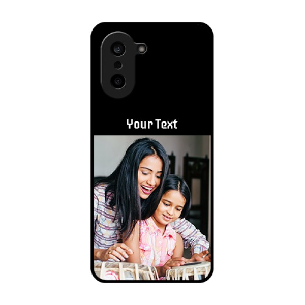 OnePlus Nord CE 5 5G Custom Glass Phone Case - Photo With Name Design