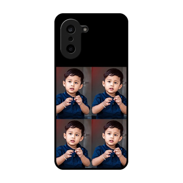 OnePlus Nord CE 5 5G Custom Glass Phone Case - 4 Image Holder Design