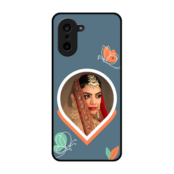 OnePlus Nord CE 5 5G Custom Glass Phone Case - Droplet Butterflies Design