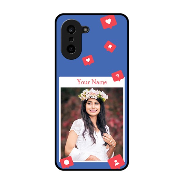 OnePlus Nord CE 5 5G Custom Glass Phone Case - Like Share And Comment Design OnePlus Nord CE 5 5G Custom Glass Phone Case - Like Share And Comment Design