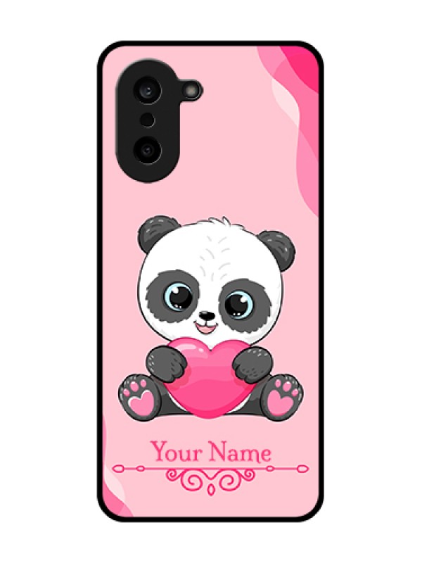 Custom OnePlus Nord CE 5 5G Custom Glass Phone Case - Cute Panda Design