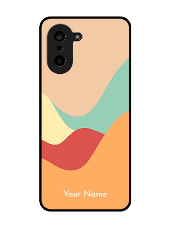 Custom OnePlus Nord CE 5 5G Custom Glass Phone Case - Ocean Waves Multi - Colour Design