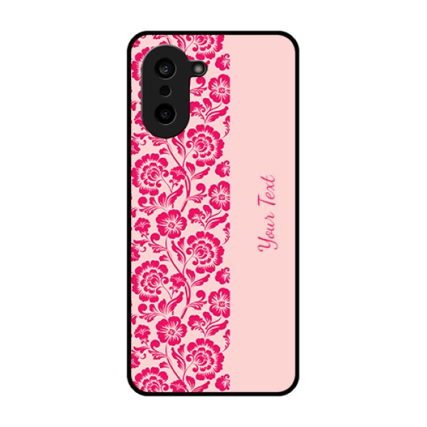 OnePlus Nord CE 5 5G Custom Glass Phone Case - Attractive Floral Pattern Design