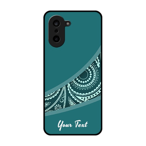 OnePlus Nord CE 5 5G Custom Glass Phone Case - Semi Visible Floral Design OnePlus Nord CE 5 5G Custom Glass Phone Case - Semi Visible Floral Design