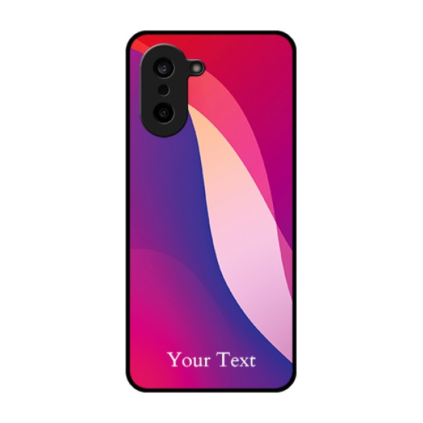 OnePlus Nord CE 5 5G Custom Glass Phone Case - Digital Abstract Overlap Design OnePlus Nord CE 5 5G Custom Glass Phone Case - Digital Abstract Overlap Design