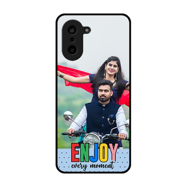 OnePlus Nord CE 5 5G Custom Glass Phone Case - Enjoy Every Moment Design OnePlus Nord CE 5 5G Custom Glass Phone Case - Enjoy Every Moment Design