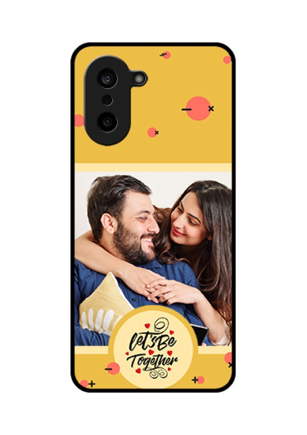 OnePlus Nord CE 5 5G Custom Glass Phone Case - Lets Be Together Design