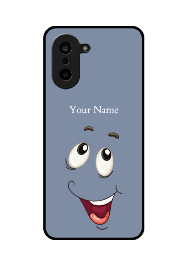 OnePlus Nord CE 5 5G Custom Glass Phone Case - Laughing Cartoon Face Design