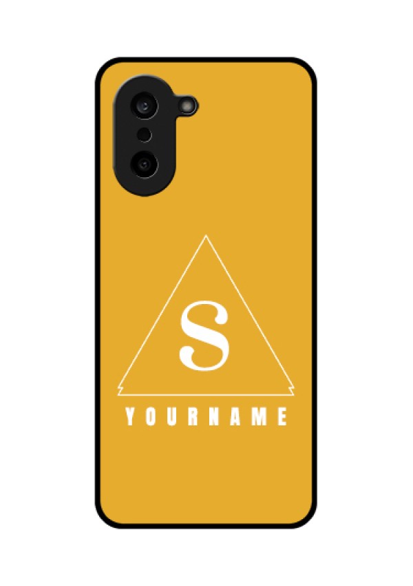 OnePlus Nord CE 5 5G Custom Glass Phone Case - Simple Triangle Design