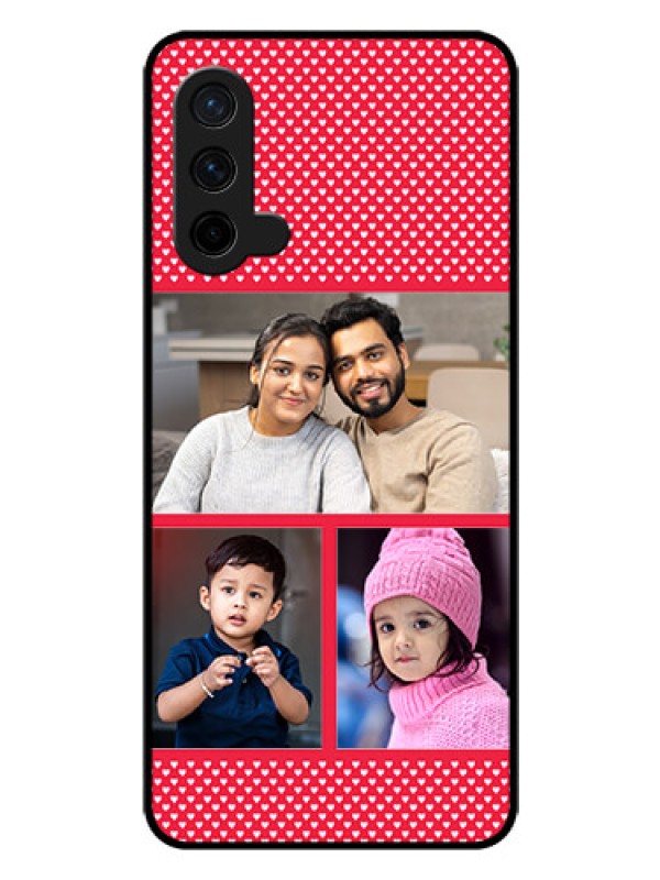 Custom Oneplus Nord CE 5G Personalized Glass Phone Case  - Bulk Pic Upload Design