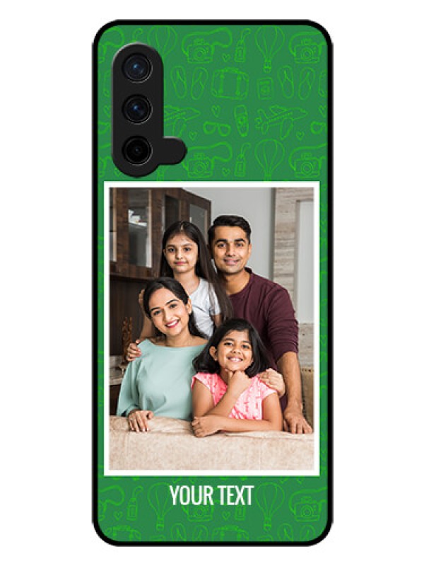 Custom Oneplus Nord CE 5G Personalized Glass Phone Case  - Picture Upload Design