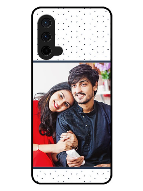 Custom Oneplus Nord CE 5G Personalized Glass Phone Case  - Premium Dot Design