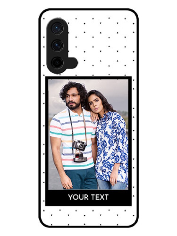 Custom Oneplus Nord CE 5G Photo Printing on Glass Case  - Premium Design