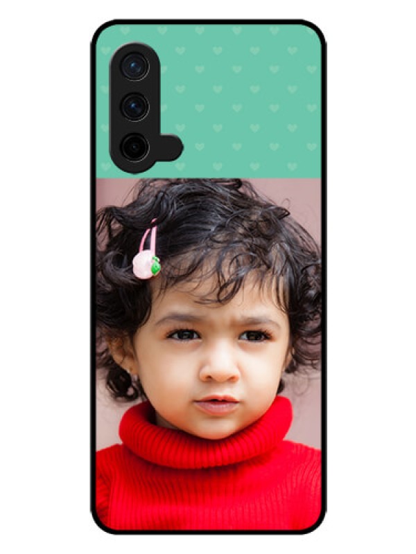 Custom Oneplus Nord CE 5G Custom Glass Phone Case  - Lovers Picture Design