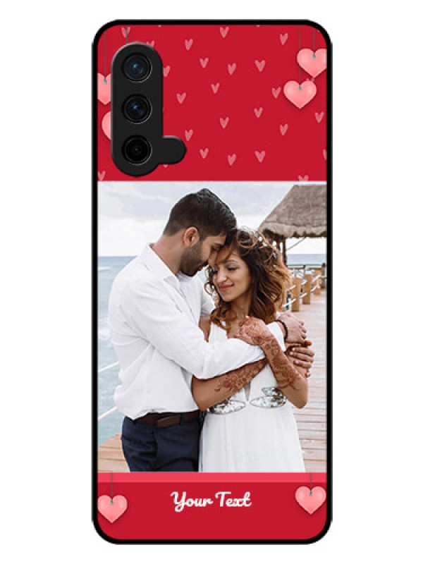 Custom Oneplus Nord CE 5G Custom Glass Phone Case  - Valentines Day Design