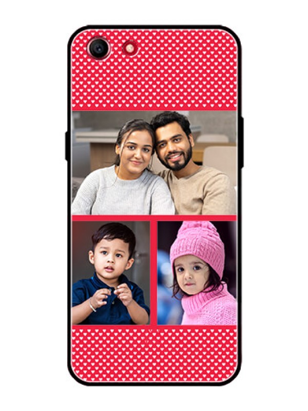 Custom Oppo A1 Personalized Glass Phone Case  - Bulk Pic Upload Design
