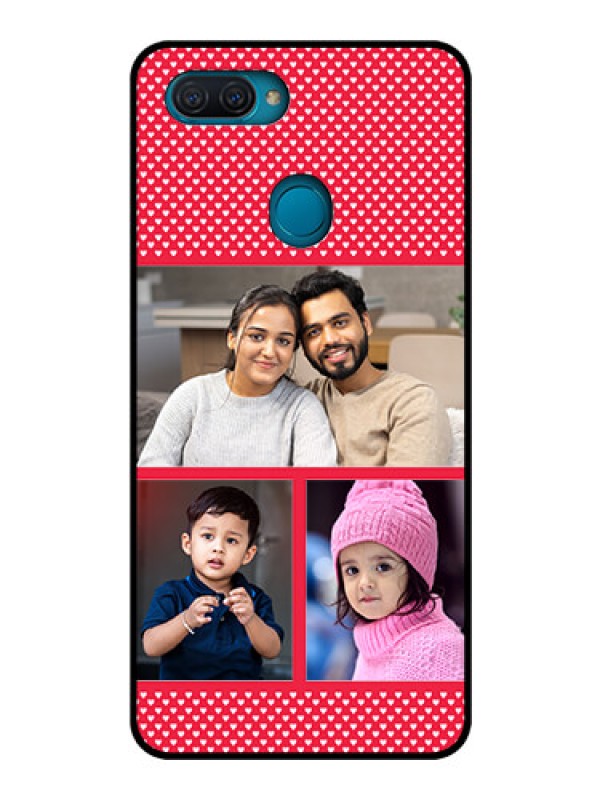 Custom Oppo A12 Personalized Glass Phone Case  - Bulk Pic Upload Design