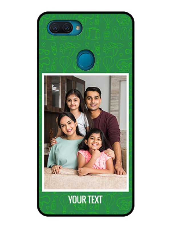 Custom Oppo A12 Personalized Glass Phone Case  - Picture Upload Design