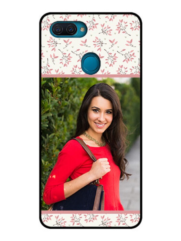 Custom Oppo A12 Custom Glass Phone Case  - Premium Floral Design