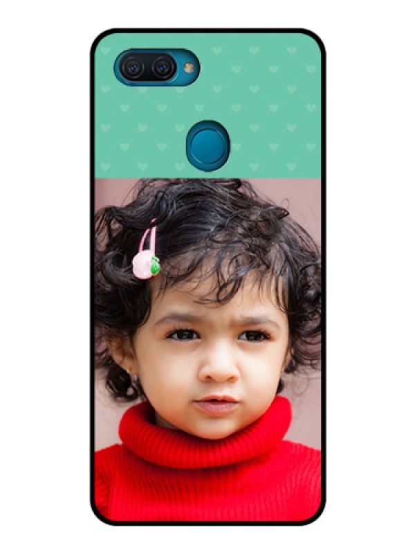 Custom Oppo A12 Custom Glass Phone Case  - Lovers Picture Design