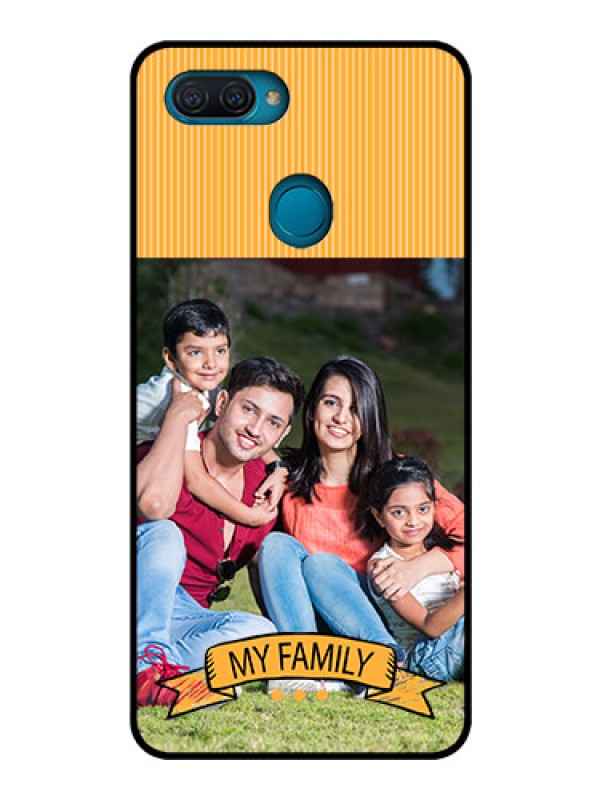 Custom Oppo A12 Custom Glass Phone Case  - My Family Design