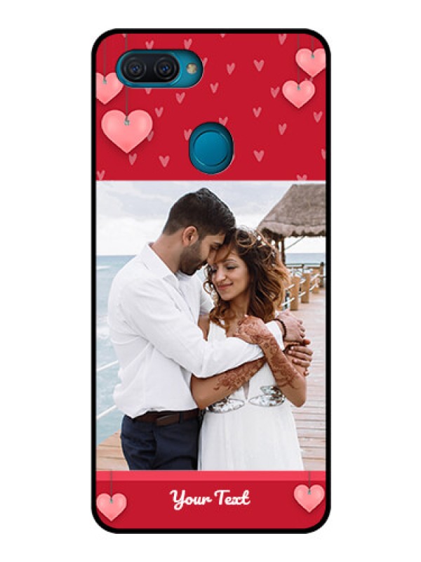Custom Oppo A12 Custom Glass Phone Case  - Valentines Day Design