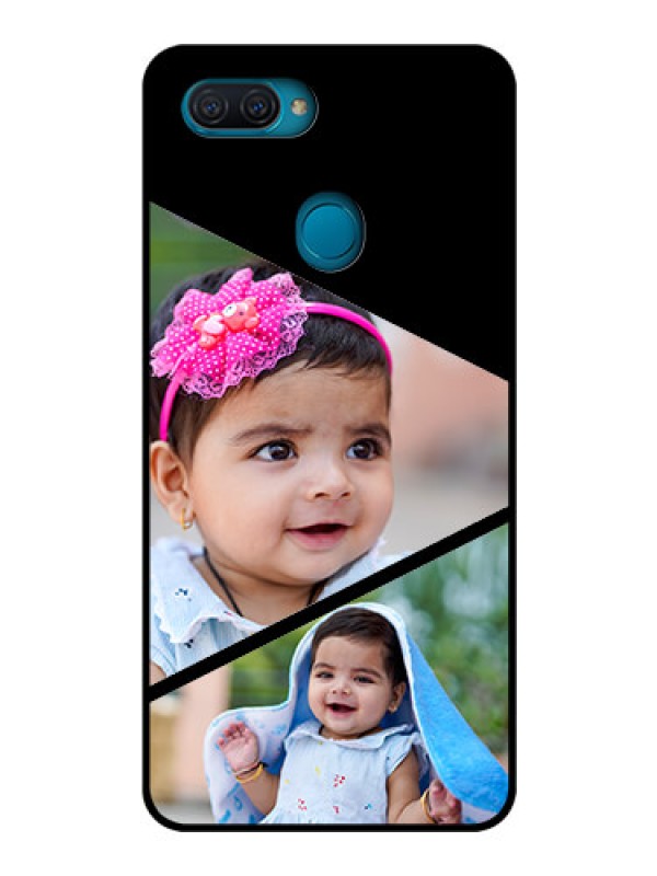 Custom Oppo A12 Custom Glass Phone Case  - Semi Cut Design