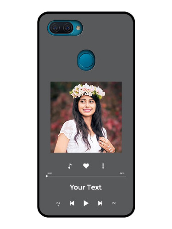 Custom Oppo A12 Custom Glass Mobile Case - Play The Music Design