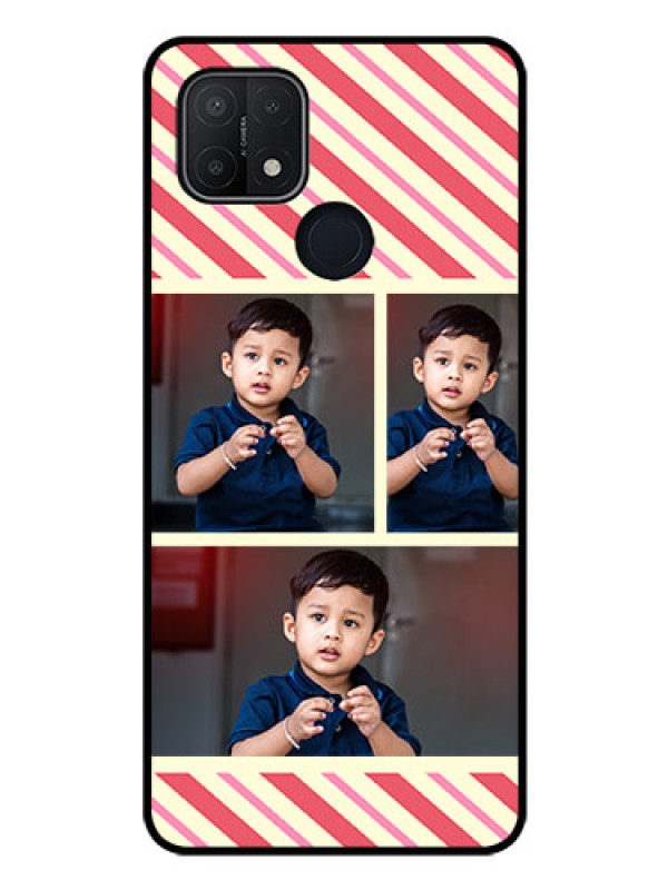 Custom Oppo A15 Personalized Glass Phone Case - Picture Upload Mobile Case Design
