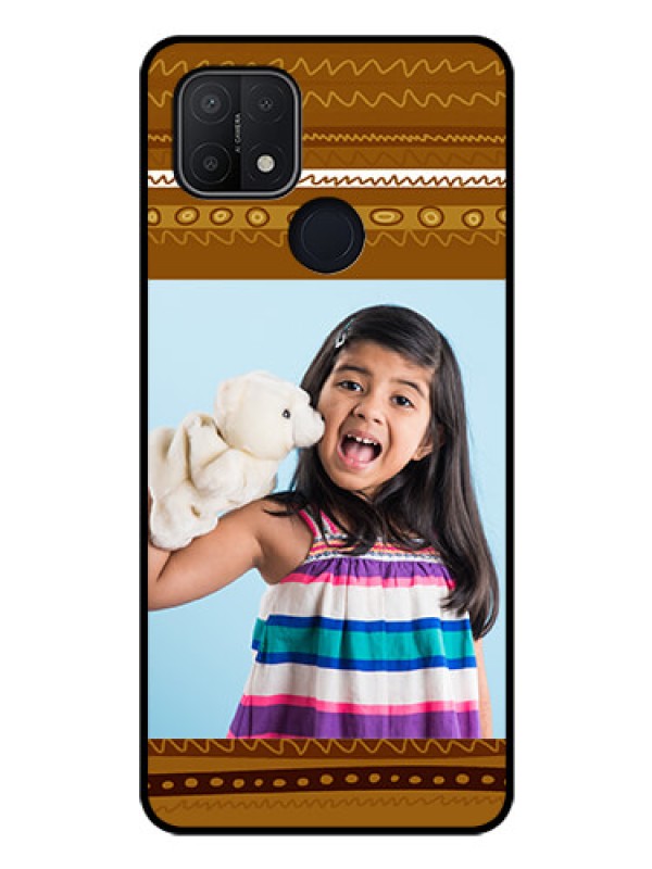 Custom Oppo A15 Custom Glass Phone Case - Friends Picture Upload Design