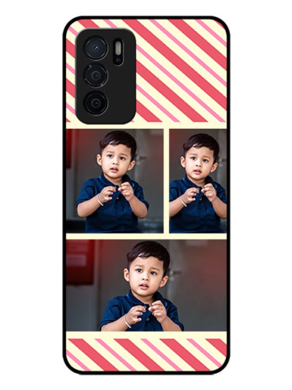 Custom Oppo A16 Personalized Glass Phone Case - Picture Upload Mobile Case Design