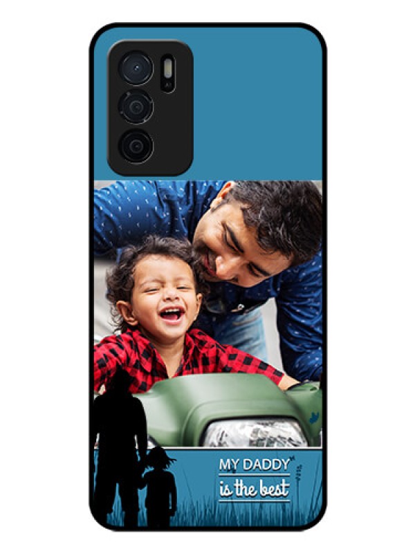 Custom Oppo A16 Custom Glass Mobile Case - Best dad design