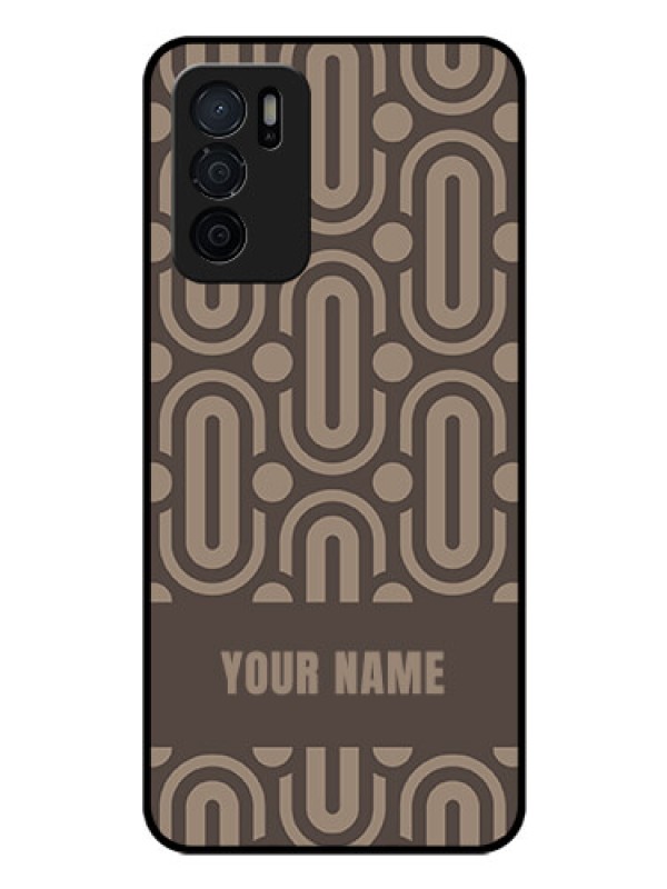 Custom Oppo A16 Custom Glass Phone Case - Captivating Zero Pattern Design