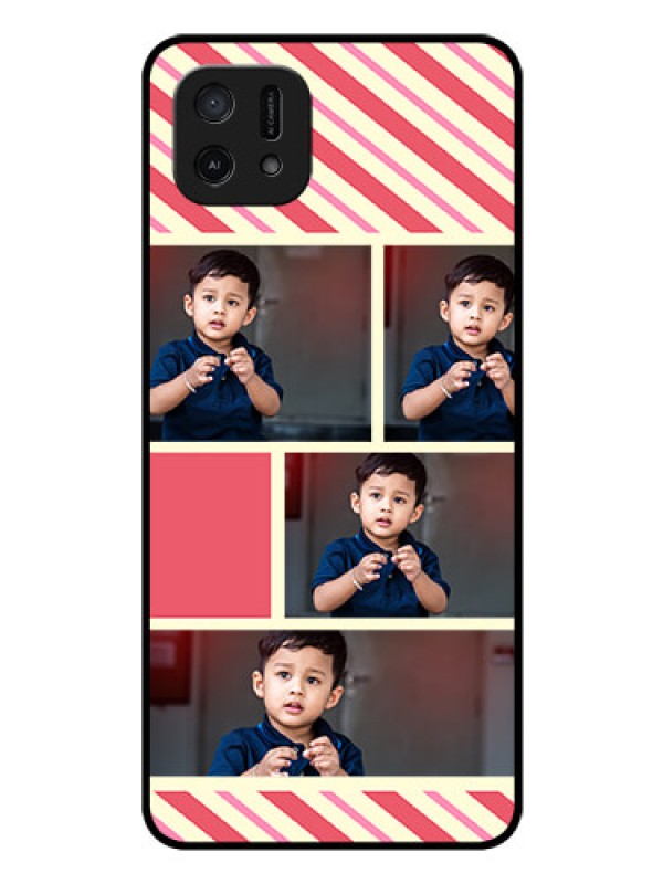 Custom Oppo A16e Personalized Glass Phone Case - Picture Upload Mobile Case Design
