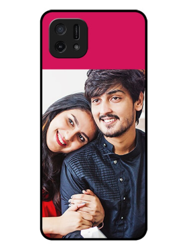 Custom Oppo A16e Custom Glass Mobile Case - Anniversary Cover Design