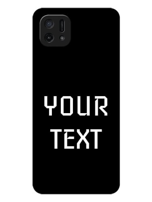 Custom Oppo A16k Your Name on Glass Phone Case