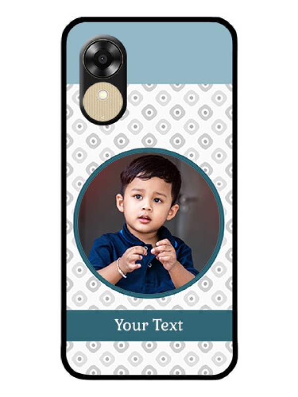 Custom Oppo A1k Personalized Glass Phone Case - Premium Cover Design
