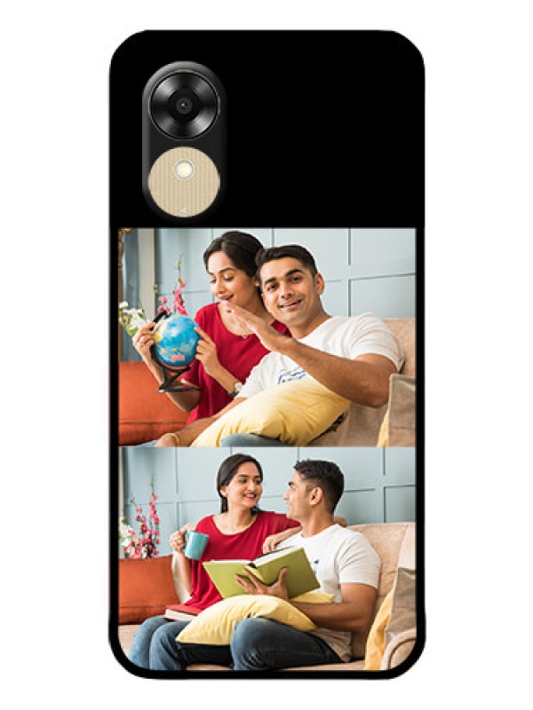 Custom Oppo A1k 2 Images on Glass Phone Cover