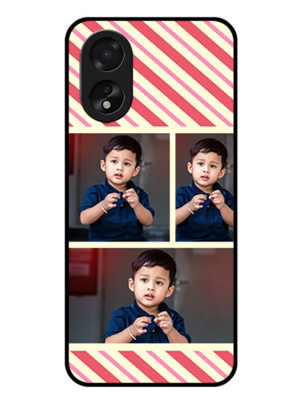 Custom Oppo A18 Custom Glass Phone Case - Picture Upload Mobile Case Design