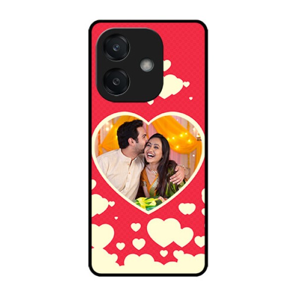 Oppo A3 5G Custom Glass Phone CaseLove Symbols Phone Cover Design Oppo A3 5G Custom Glass Phone CaseLove Symbols Phone Cover Design