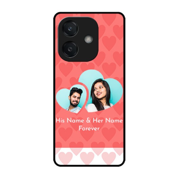 Oppo A3 5G Custom Glass Phone CaseCouple Pic Upload Design Oppo A3 5G Custom Glass Phone CaseCouple Pic Upload Design