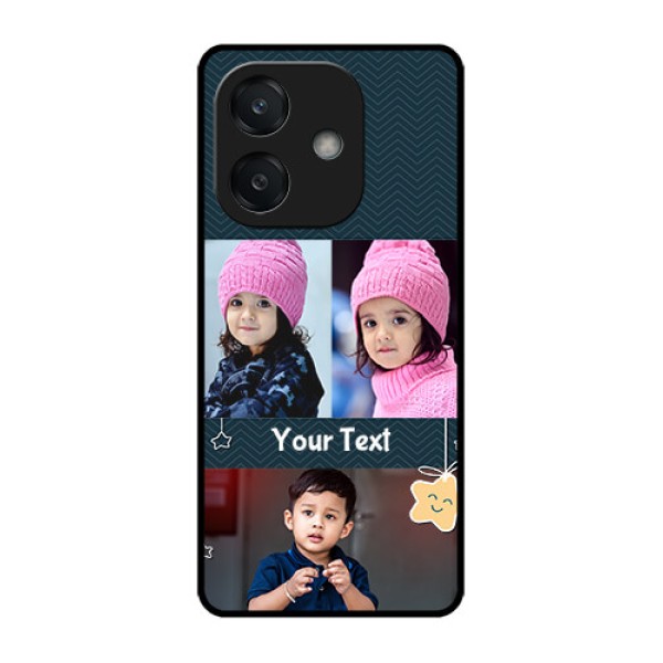 Oppo A3 5G Custom Glass Phone CaseHanging Stars Design