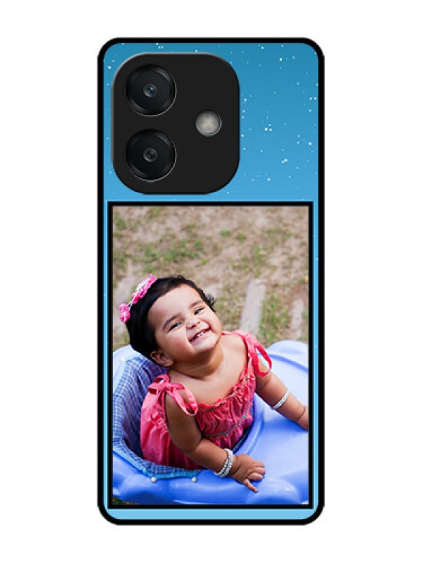 Custom Oppo A3 5G Custom Glass Phone CaseWave Pattern Colorful Design