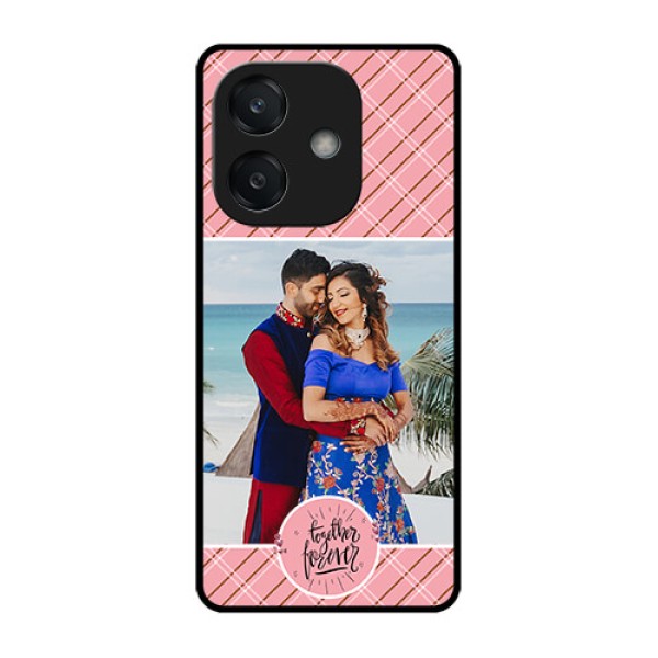 Oppo A3 5G Custom Glass Phone CaseTogether Forever Design Oppo A3 5G Custom Glass Phone CaseTogether Forever Design