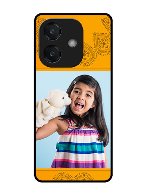 Custom Oppo A3 5G Custom Glass Phone CasePhoto Wedding Design