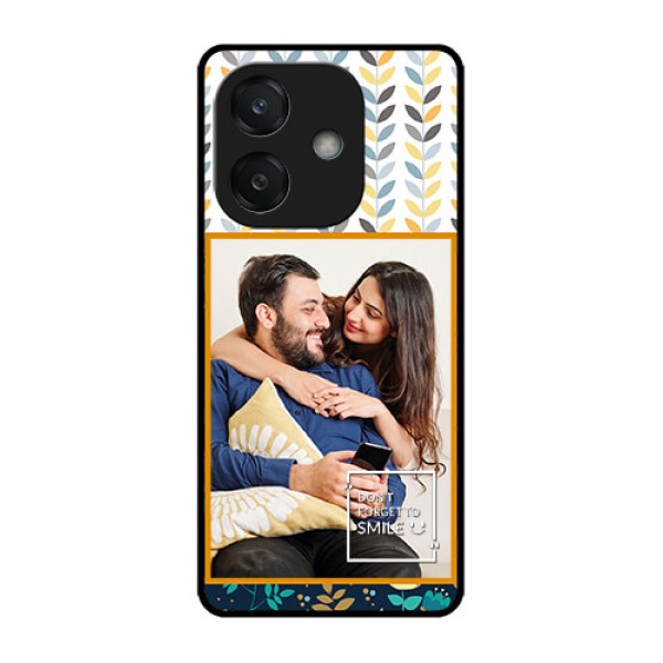 Oppo A3 5G Custom Glass Phone CasePattern Design