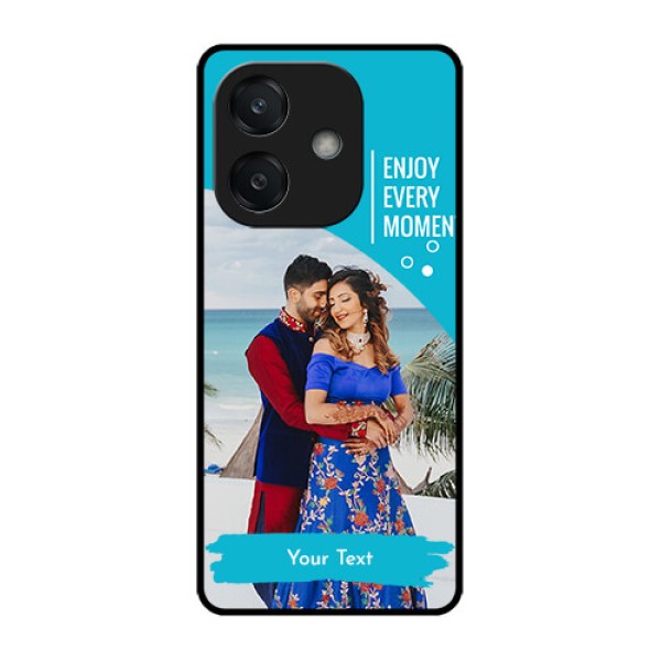 Oppo A3 5G Custom Glass Phone CaseHappy Moment Design