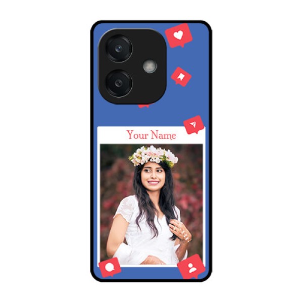 Oppo A3 5G Custom Glass Phone CaseLike Share And Comment Design Oppo A3 5G Custom Glass Phone CaseLike Share And Comment Design